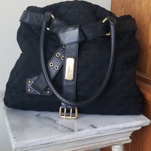 MARC JACOBS Leather trimmed tote